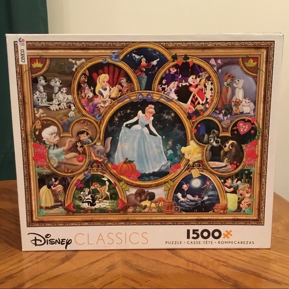 Disney Other - Ceaco Disney Classics 1500 Piece Jigsaw Puzzle